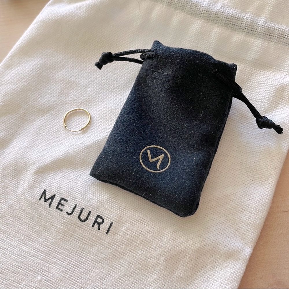 Mejuri 14k Small SINGLE gold hoop